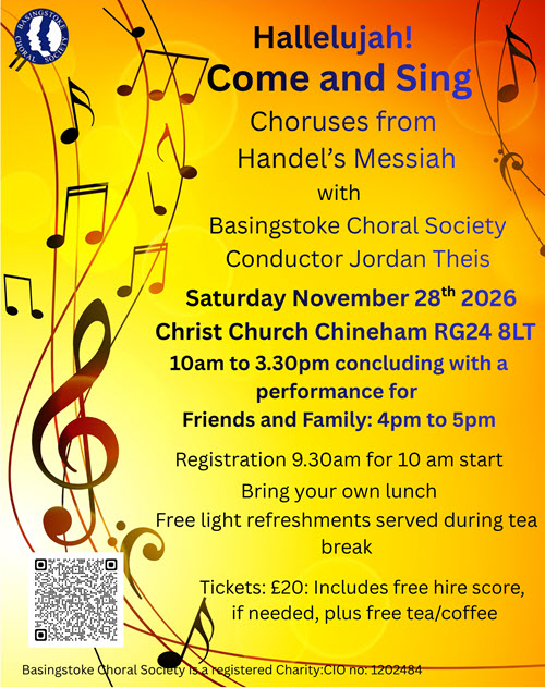 BCS Come and Sing Halleluja concert image